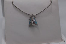 Load image into Gallery viewer, Nicole Barr blue and pearl bee
