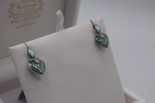 Load image into Gallery viewer, Nicole Barr strawberry drop silver earrings