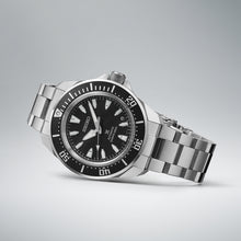 Load image into Gallery viewer, seiko Prospex 4R Black Diver’s watch