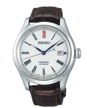 Load image into Gallery viewer, Seiko SPB095J1 White Arita Porcelain Dial Presage Watch