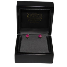 Load image into Gallery viewer, 9ct Yellow Gold Ruby Stud Earrings

