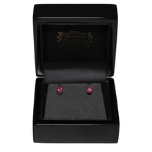 Load image into Gallery viewer, 9ct Yellow Gold Oval Ruby Stud Earrings
