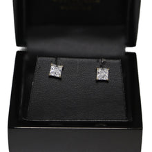 Load image into Gallery viewer, 9ct Yellow Gold Cubic Zirconia Stud Earrings
