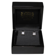 Load image into Gallery viewer, 9ct Yellow Gold Cubic Zirconia Stud Earrings
