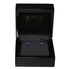 Load image into Gallery viewer, 9ct White Gold Marquise Amethyst Stud Earrings
