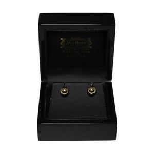 9ct Yellow Gold Polished Ball Stud Earrings