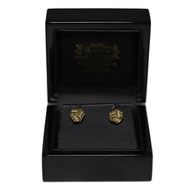 Load image into Gallery viewer, 9ct Yellow Gold 3 Wire Knot Stud Earrings
