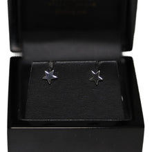 Load image into Gallery viewer, 9ct White Gold Star Stud Earrings
