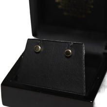 Load image into Gallery viewer, 9ct Yellow Gold Polished Cylinder Stud Earrings
