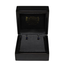 Load image into Gallery viewer, 9ct Yellow Gold Sapphire Stud Earrings
