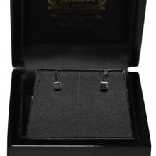 Load image into Gallery viewer, 9ct White Gold Polished Cube Stud Earrings
