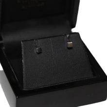 Load image into Gallery viewer, 9ct White Gold Polished Cube Stud Earrings
