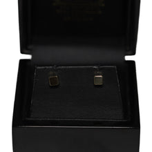 Load image into Gallery viewer, 9ct Yellow Gold Polished Cube Stud Earrings

