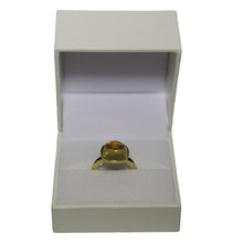 Load image into Gallery viewer, 18ct Yellow Gold Cushion Cut Cabochon Citrine Ring
