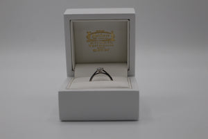 platinum baguette cut diamond engagement ring