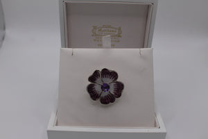 Nicole Barr flower broach