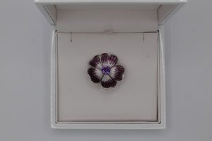 Nicole Barr flower broach