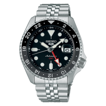 Load image into Gallery viewer, Seiko 5 Sports ‘Black Grape’ GMT SKX Re-Interpretation
