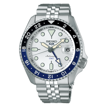 Load image into Gallery viewer, Seiko 5 Sports SKX GMT Sky Blue, Cloud
