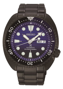 Seiko SRPD11K1 Save The Ocean Special Edition Turtle Prospex Black Stainless Steel Watch