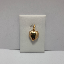 Load image into Gallery viewer, 9ct Yellow Gold Plain Polished Heart Pendant
